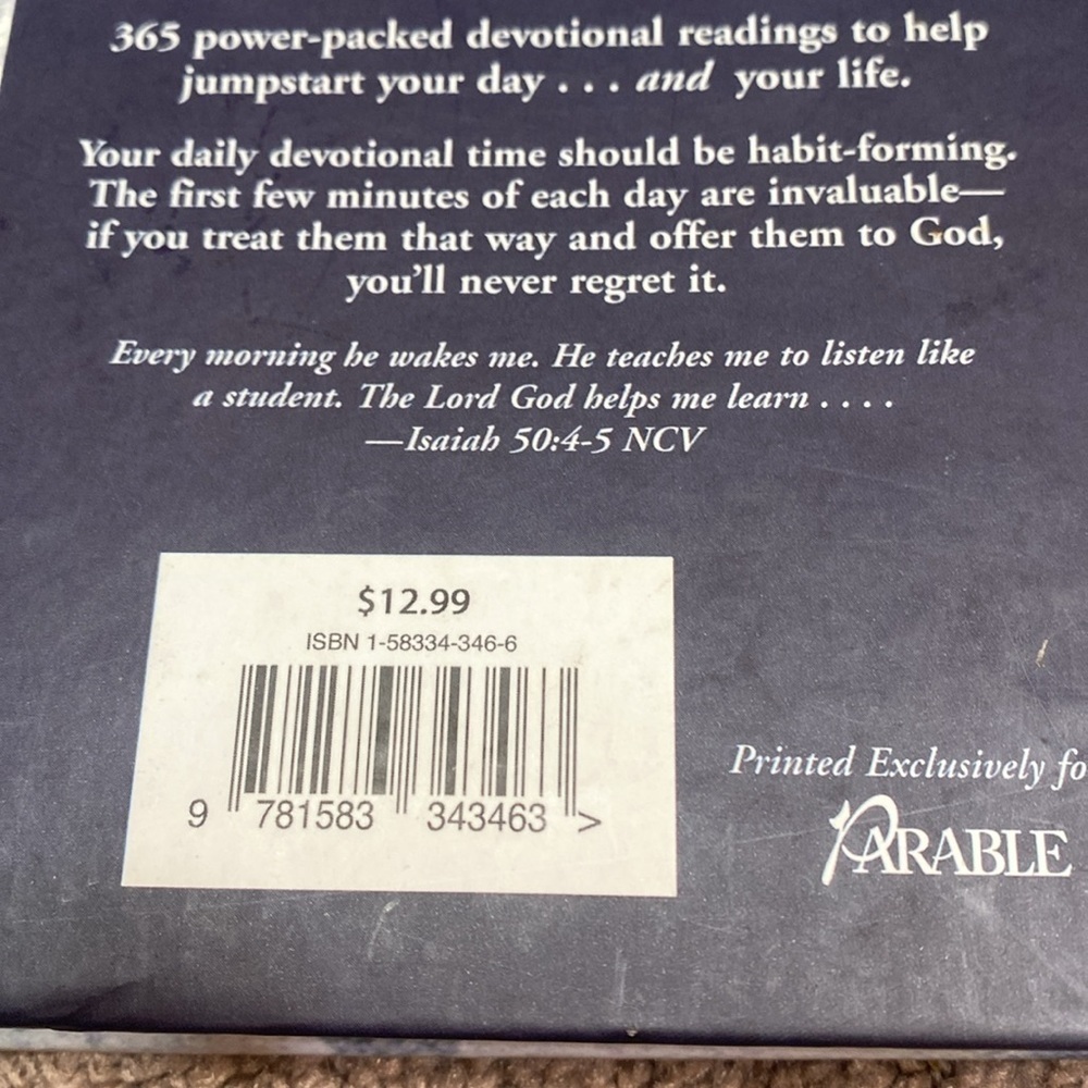 3/$20. Devotional Book - Picture 8 of 9